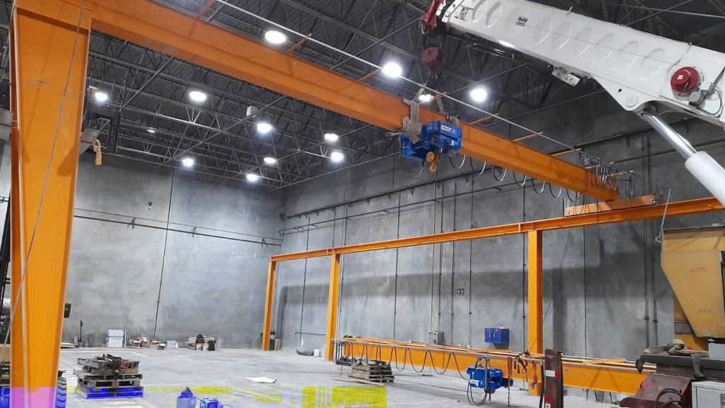 Sistema Ligero - Puente Grúa Monorraíl EHB